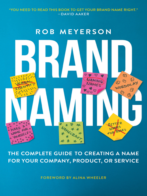 Title details for Brand Naming by Rob Meyerson - Available